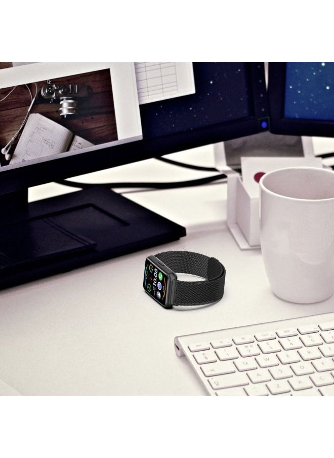 Generic - Suitable For Huawei WATCH FIT 2 Strap Watchfit2 Strap Fit2 Milanese Magnetic Wristband-Color:Space Gray-For Huawei Fit2 (vitality/fashion/elegant) - Image 1