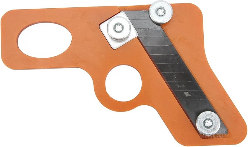 Single Use 6mm Woodworking Trimming Knife Alloy Steel Blade For PVC Strips And Lacquerless Boards - Image 1