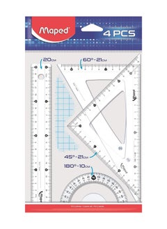 4-Piece Geometric Ruler Set - pzsku/ZF098AA2806850433BAFBZ/45/_/1739811256/88cdbe18-e130-4df2-a94d-84206927d83c