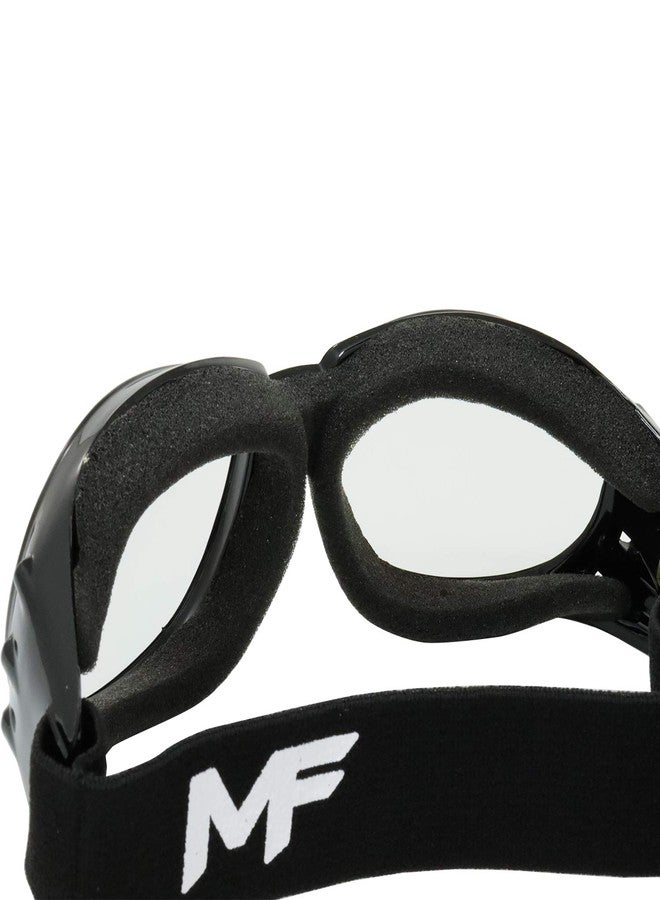 إم إف نظارات فولكان MF (إطار أسود/عدسة شفافة) - Image 5