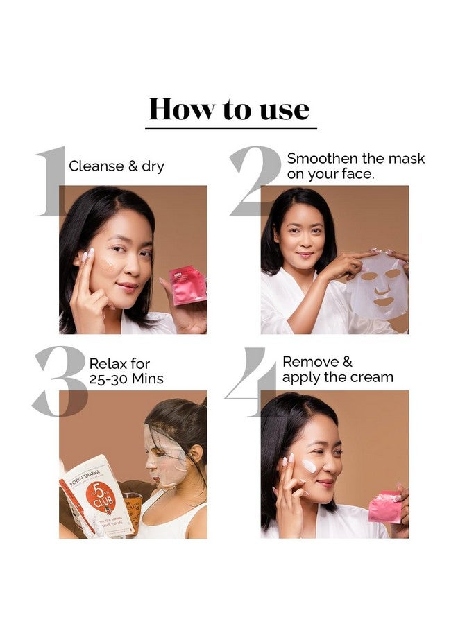 LuxaDerme 3 Step Facial Kit | Revive & Radiate | For Glowing And Smooth Skin | Korean Facial Kit (Pack Of 1)  - Image 5