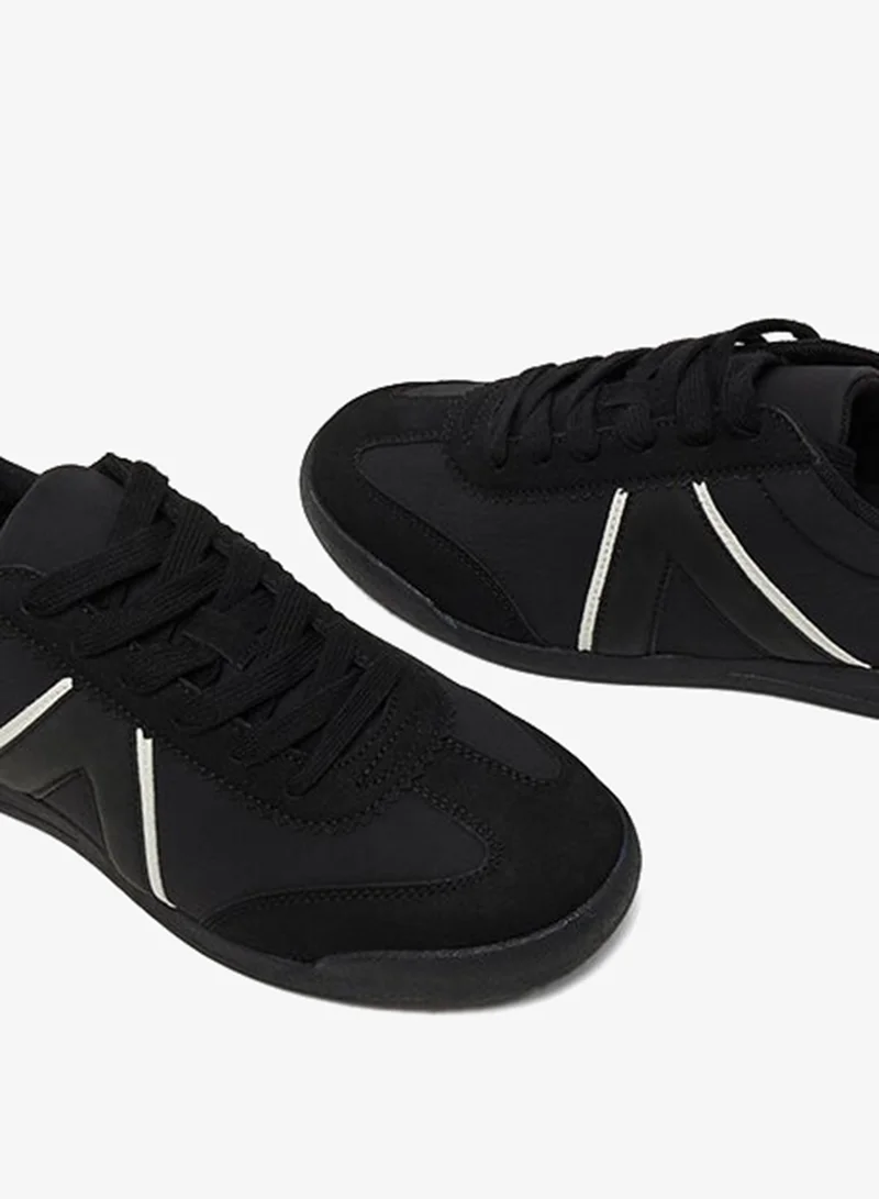 R&B Contrast Trim Runner Sneakers