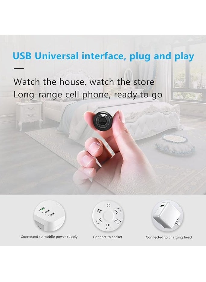 JAJEEK - Security Camera 1080P HD with Motion Detection – 140° Wide Angle, Pet Camera with Phone App, Smart Home Surveillance for Room, Office, and Outdoor Use - Image 1