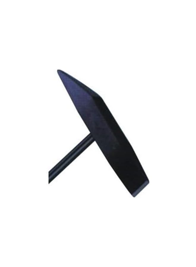 Simba Trading - Portable Welding Chipping Hammer with Spring Handle, Durable Drop Forged C45-55 Alloy Steel, Ergonomic Grip, Black Matte Finish, Cone End for Knocking and Ice Breaking - Image 3
