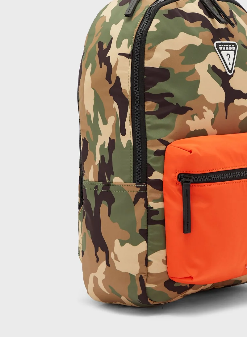 GUESS Swat Camo Backpack