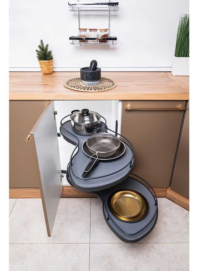 Generic BLIND CORNER MECHANISM-WOODEN BOTTOM NON-SLIP LEFT