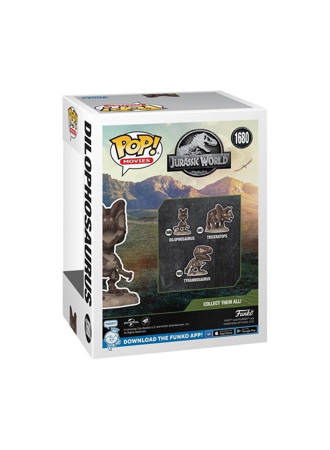 Funko فنكو بوب أفلام: حديقة الديناصورات - ديلوفوصور - تمثال فينيل قابل للجمع - فكرة هدية - منتجات رسمية - ألعاب للأطفال والبالغين - عشاق الحركة/المغامرة - تمثال لجمع المتعصبين - Image 3