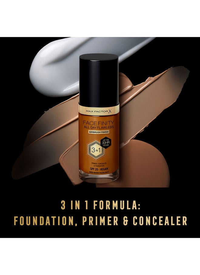 Max Factor - Facefinity All Day Flawless Foundation - W98 Warm Hazelnut - Image 1