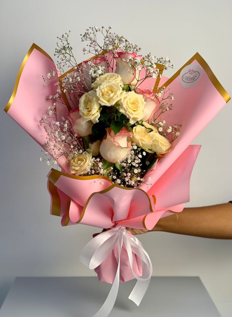 وردي باقة الوردي والخوخ