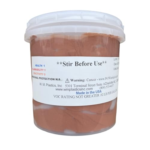 WM PLASTICS Plastisol Ink for Screen Printing-Quart (Lustre Copper) - Image 2