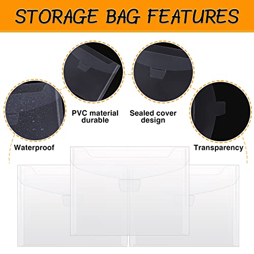 YixangDD 40 PCS Stamp and Die Storage Bag and Rubber Magnetic Sheets, Die Storage Set for Storage Die Cutting, DIY Scrapbooking - Image 4