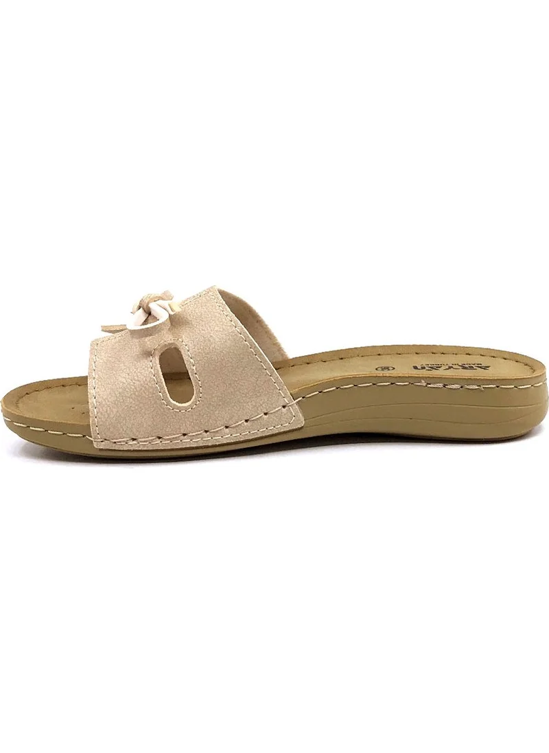 اريان 11-367 Beige Women's Slippers
