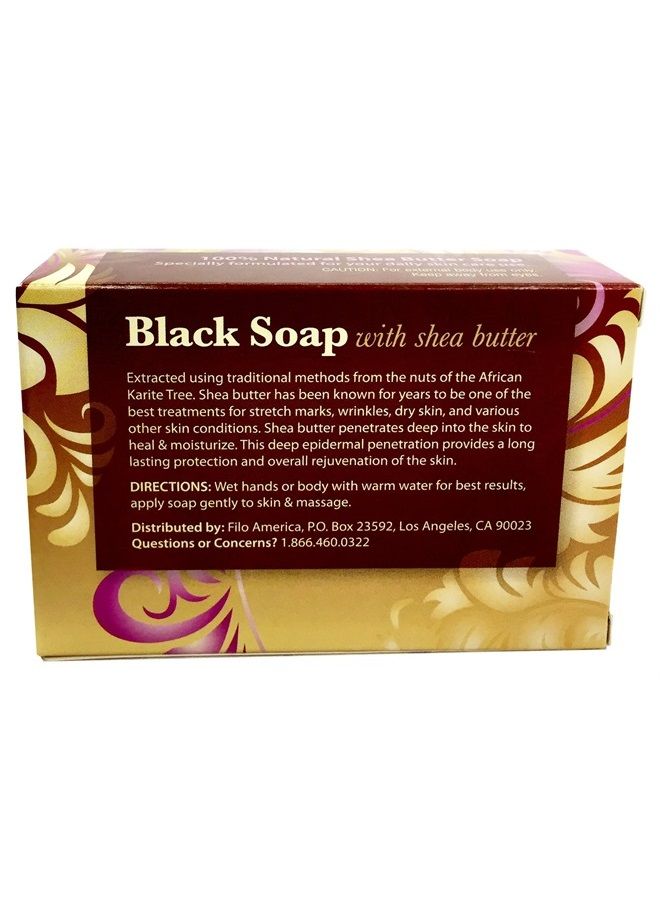 Royal Black Soap with 100% Natural Shea Butter by Royal - Best Treatment For Stretch Marks, Wrinkles, and Dry Skin - Image 5