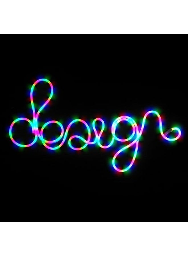 Monster Basics Flexible LED Rope Light with Remote Control, Multi-Color - Image 2
