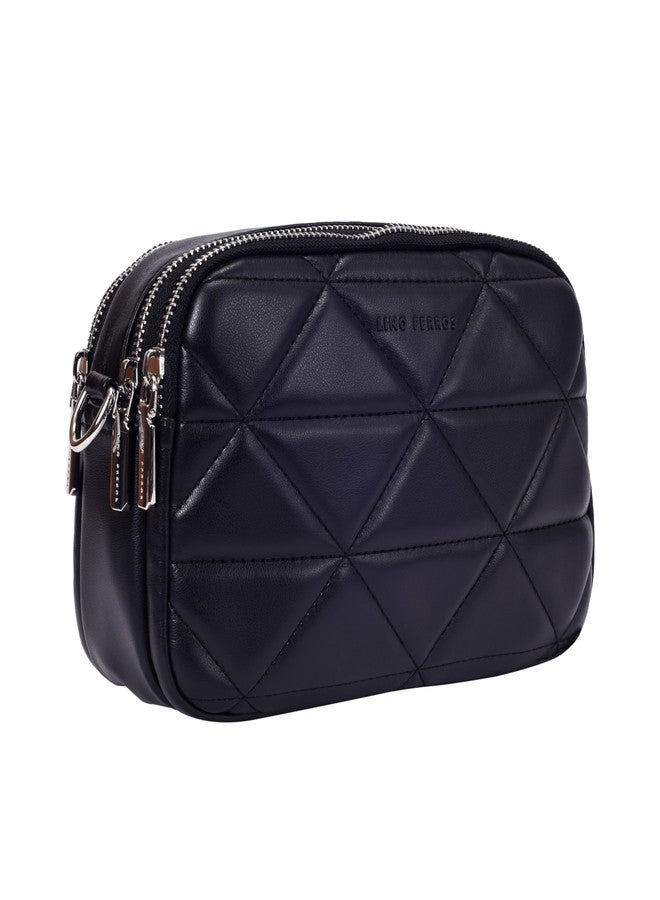 Lino Perros Womens Black Sling Bag - Image 3