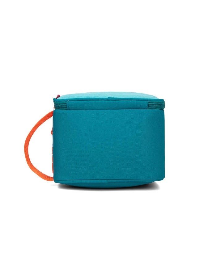 HawLander Kids Toiletry Bag for Travel, Small Size for Boys or Girls, With Carry Handle (Teal Blue) - Image 4