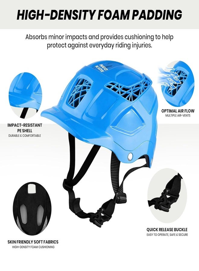 jaspo Unisex Tenacity Blue Pro Adjustable Senior Outdoor Wheel Roller Skates Combo Suitable For Age Group 6 To 14 Years (Skates+ Helmet + Knee Guard+ Elbow Guard +Wrist Guard+Key) - Image 2