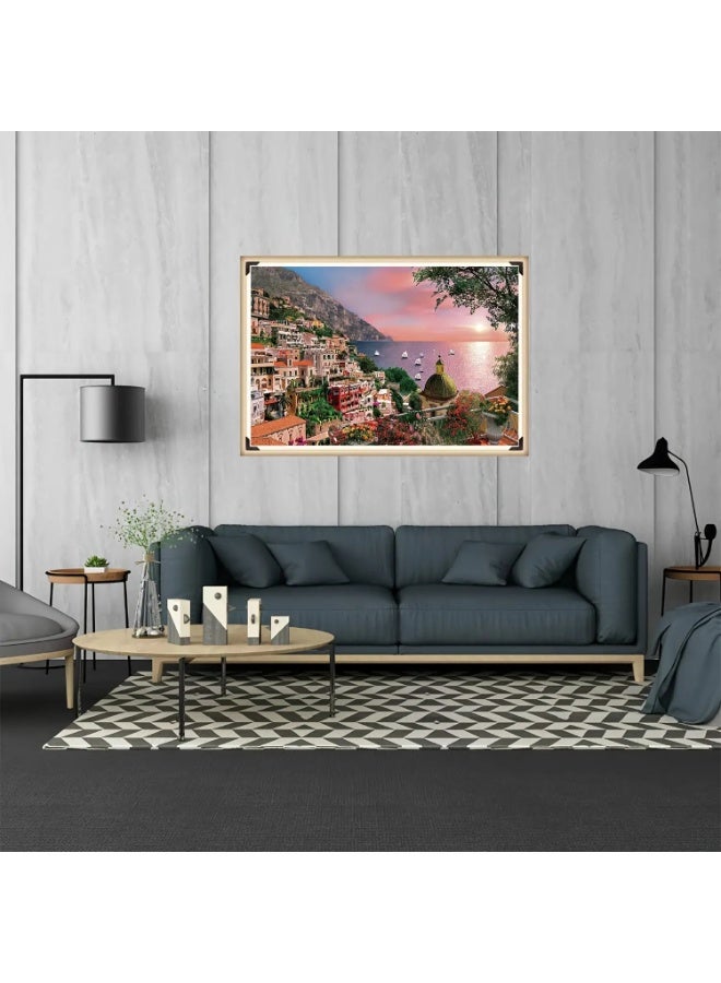 Capstro 1000Piece Jigsaw Puzzle for Adults & Teens – Premium Landscape Scenery Puzzle with High-Definition Artwork | Challenging Brain Game & Relaxing Family Activity for Ages 14+ – Amalfi Coast - Image 2