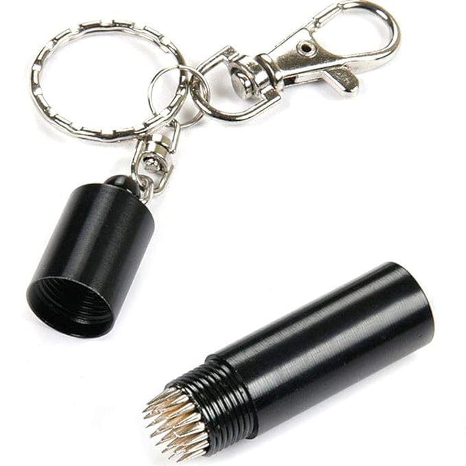 JBB Billiard Snooker and Pool Cue Tip Puncher (Black) - Image 1