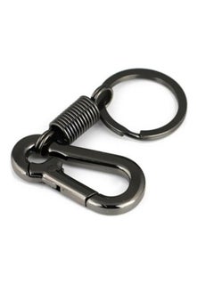 amazing.EGP Keychain Shape Keychain with Hook Accessory Key Chain Key Holder Simple Strong Gift - Black Hook  - Image 1