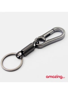 amazing.EGP Keychain Shape Keychain with Hook Accessory Key Chain Key Holder Simple Strong Gift - Black Hook  - Image 3
