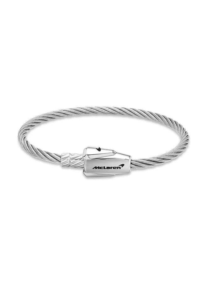 مكلارين Torque Silver Bracelet for Men