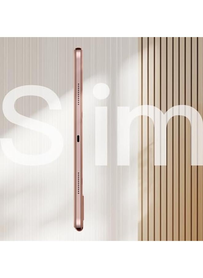 جي تيك جراب مغناطيسي لجهاز iPad Air 11 بوصة M2 (2024) وiPad Air 5 4 (2022 2020 5Th 4Th 10.9 بوصة) وiPad Pro 11 (2018) غطاء لوحي رفيع بملحق مغناطيسي (ذهبي وردي) - Image 4