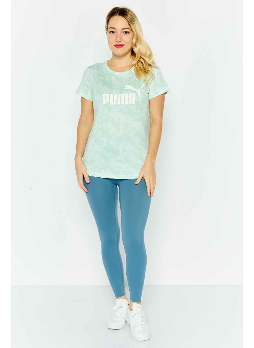 PUMA Women Sportswear Fit Short Sleeve Training Top, Black  - Image 3