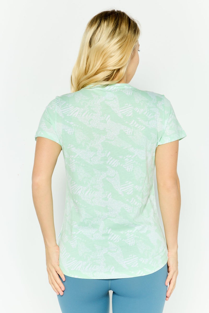 PUMA Women Sportswear Fit Short Sleeve Training Top, Black - Image 4