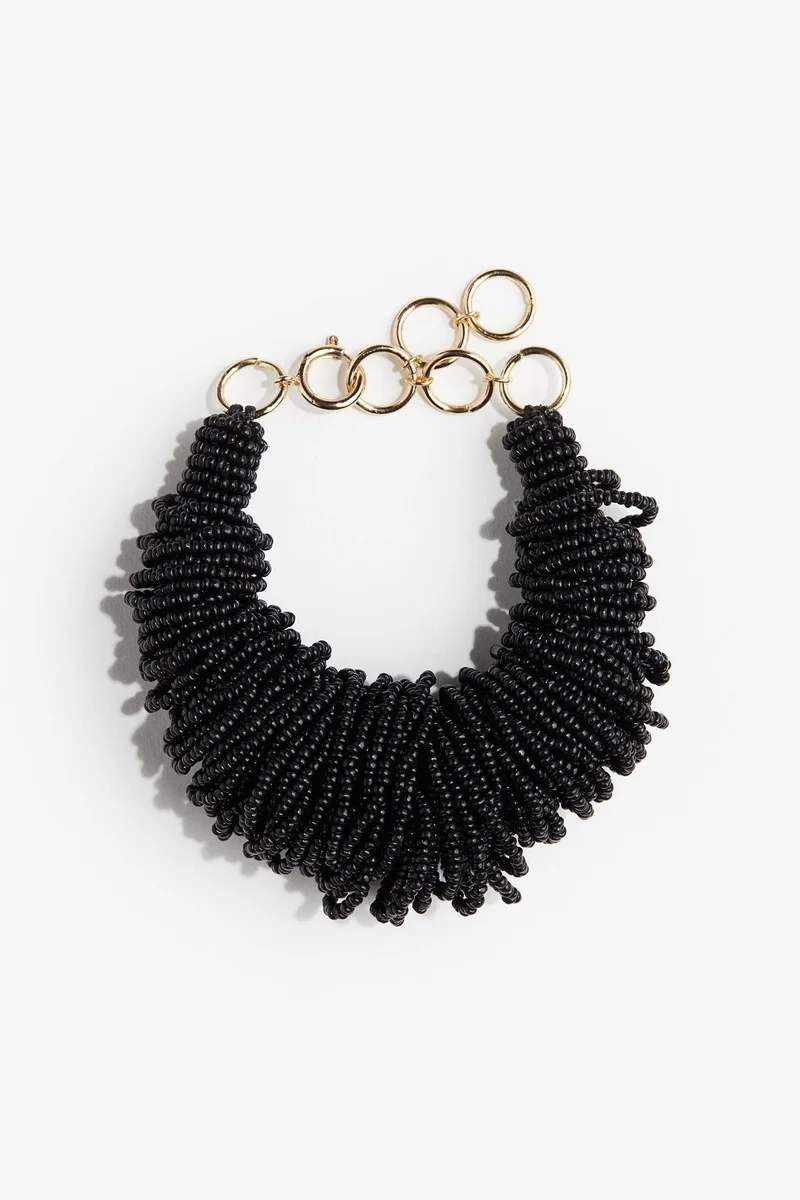 H&M Glass-Bead Statement Bracelet