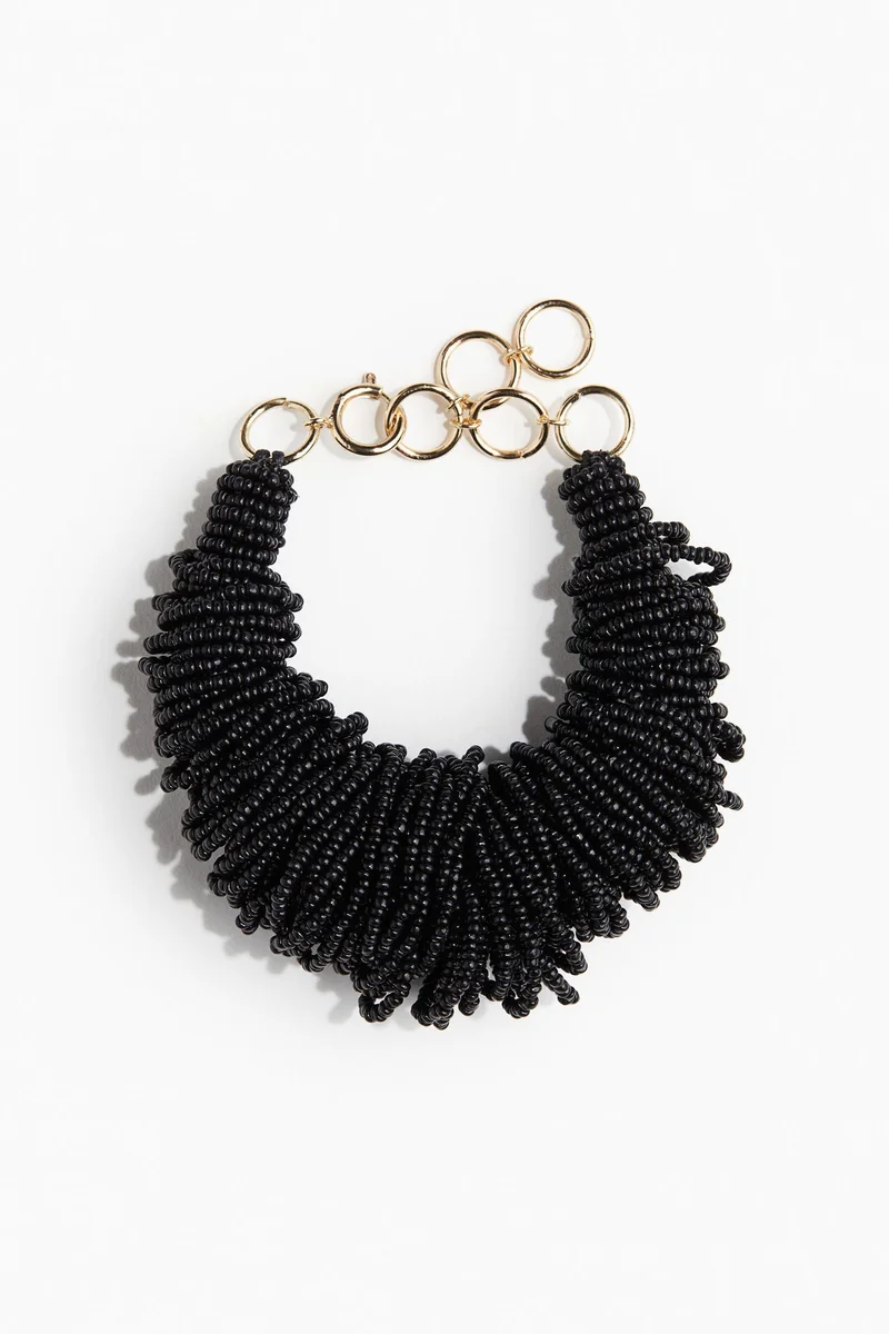H&M Glass-Bead Statement Bracelet