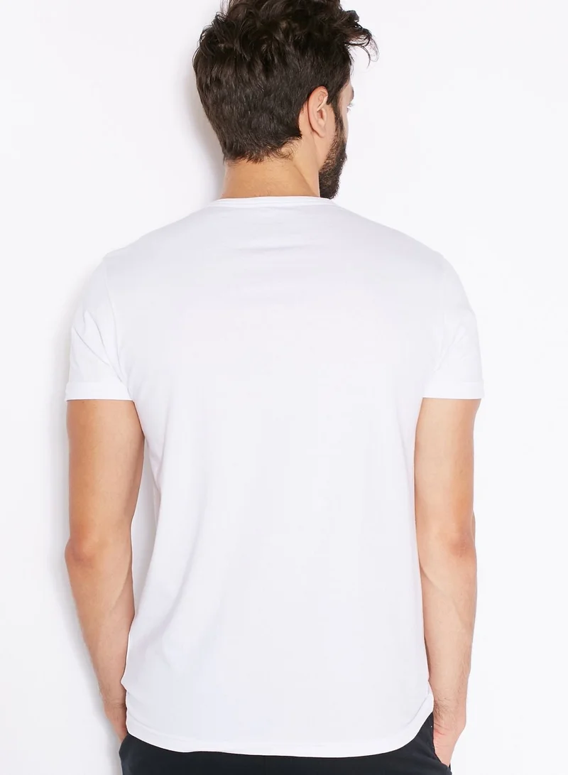 EMPORIO ARMANI  2 Pack Logo T-Shirt for Men | Best Price UAE