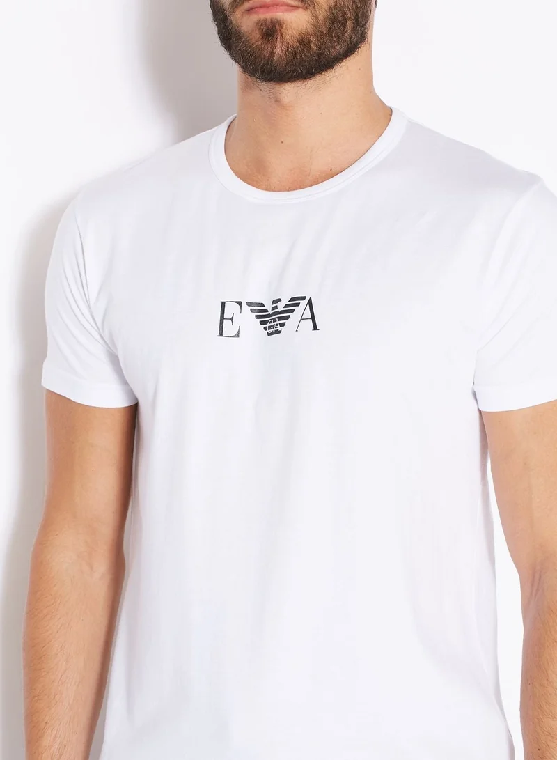 EMPORIO ARMANI  2 Pack Logo T-Shirt for Men | Best Price UAE