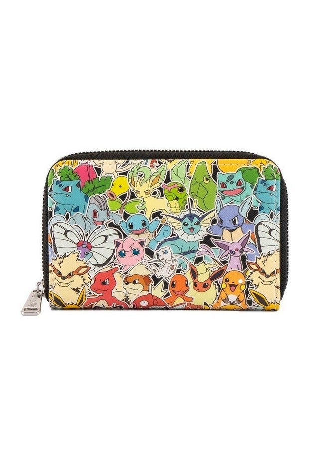 Loungefly Pokemon Ombe All Over Pattern Faux Leather Wallet - Image 2