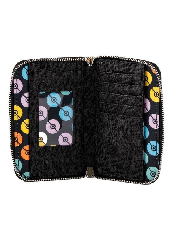 Loungefly Pokemon Ombe All Over Pattern Faux Leather Wallet - Image 3