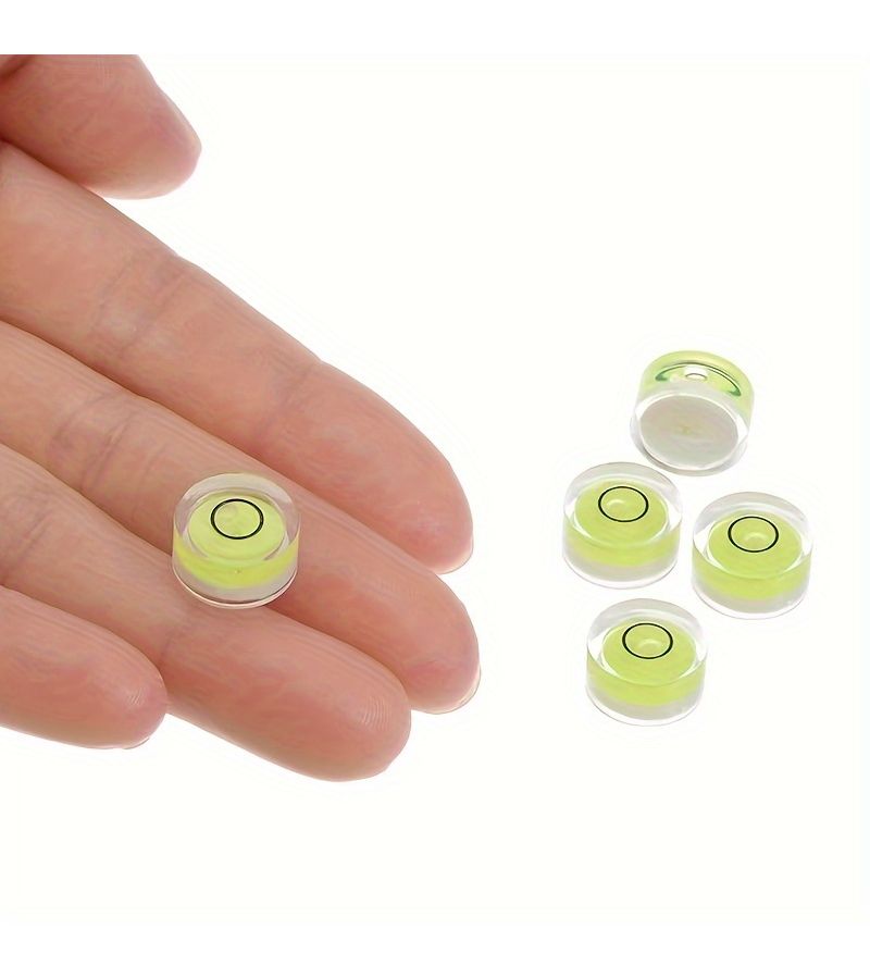 5pcs Mini Bubble Level Set 12x6mm for Tripod Telescope Camera Alignment - Image 2