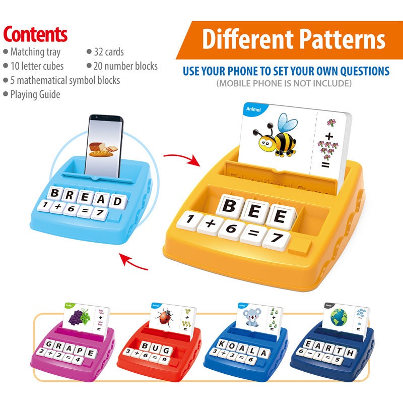 Toys English Alphabet Game Machine Children'S Educational Toys Learn Pinyin English Words See Figure Literacy Platter - Image 3