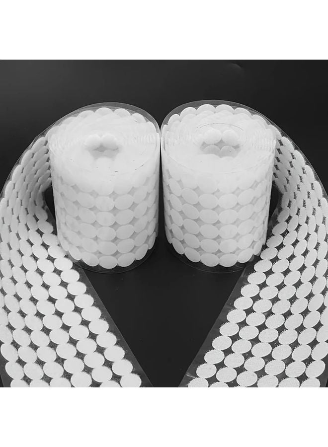 15MM 100 Pairs Round Strong Dot Tape Self Adhesive Hook And Loop Tapes - Image 2