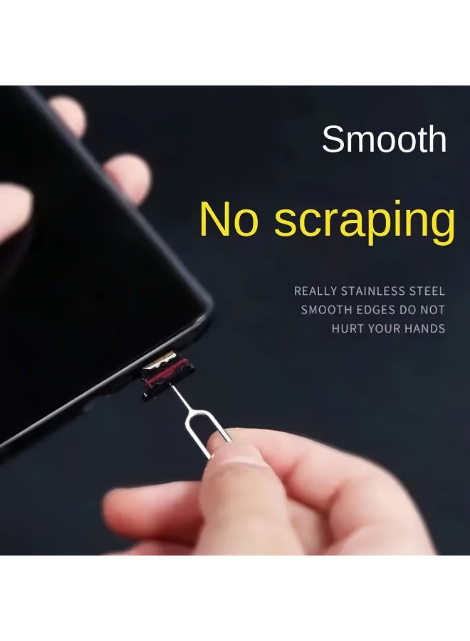 Arabash 10PCS SIM Card Ejector Pins for Mobile Phones – Universal SIM Tray Removal Tool Set - Image 2