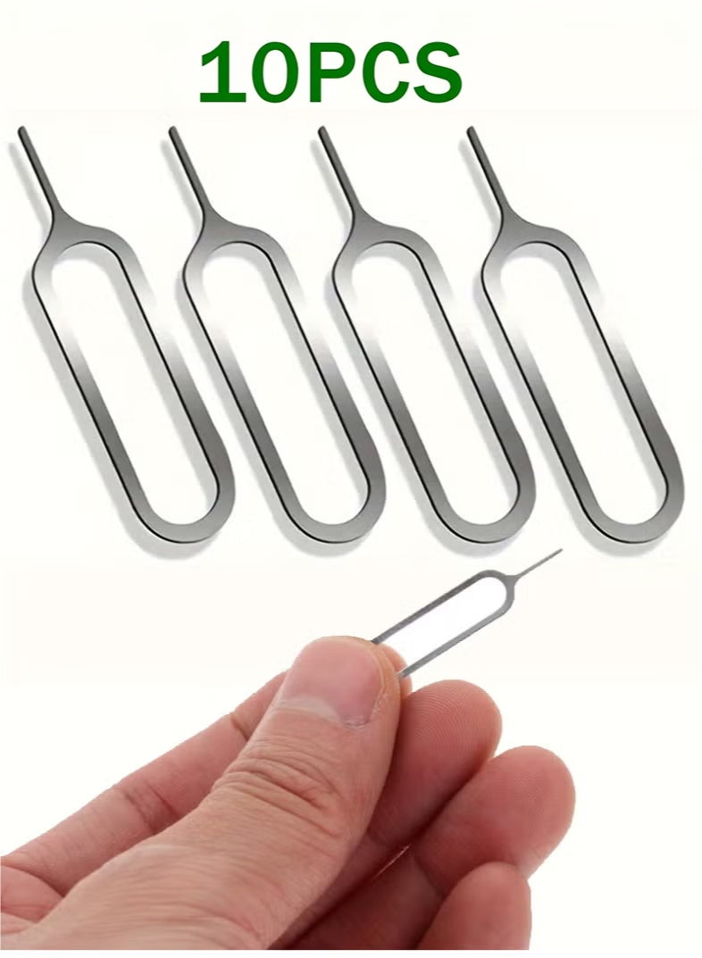 Arabash 10PCS SIM Card Ejector Pins for Mobile Phones – Universal SIM Tray Removal Tool Set - Image 1
