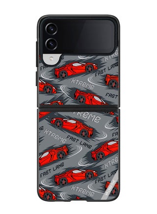 Protective Case Cover For Samsung Galaxy Z Flip4 Abstract Seamless Pattern With Sport Cars Design Multicolour - pzsku/ZF09B39A4E2818954AACDZ/45/_/1677153753/c401cbdb-ff80-42ee-9d1f-2e529a7629f8