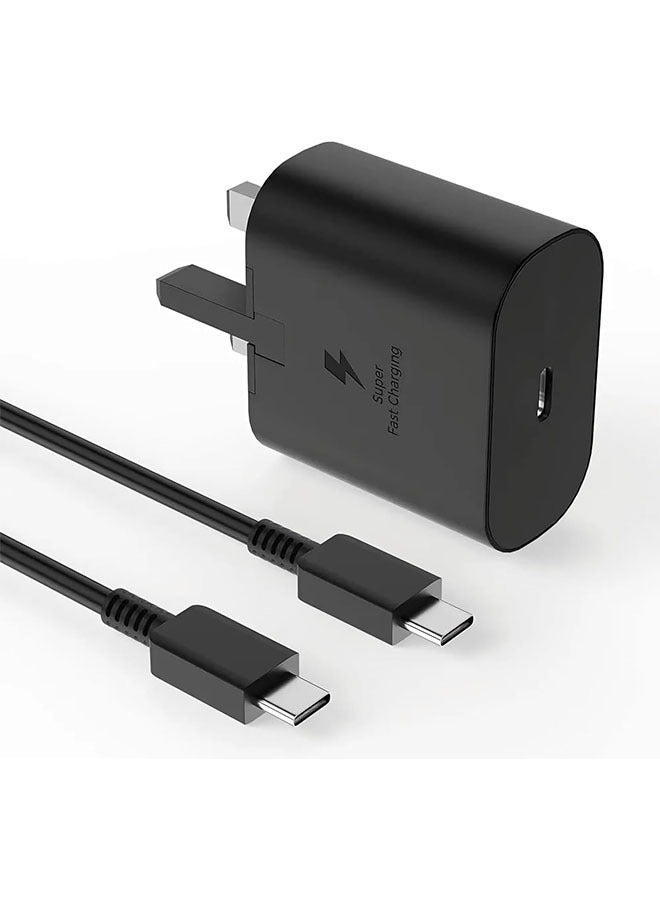 general Compatible With Samsung 25W Fast Charging Adapter with USB-C Cable - Image 1