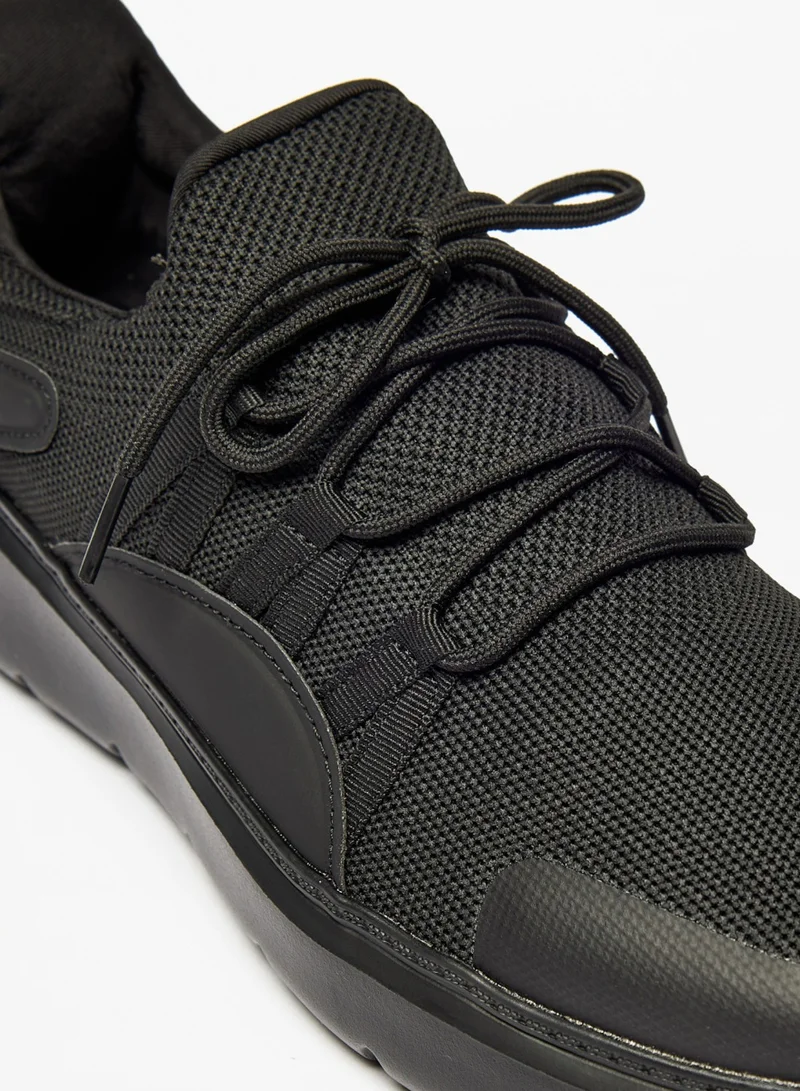 ال بي ال من شو اكسبرس Mens Textured Lace Up Casual Sneakers By Shoexpress