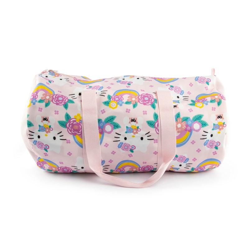 Jay Franco Hello Kitty Twin Size Comforter Set - 4 Piece Floral Bedding Includes Sheet Set, Pillow Covers & Bonus Duffle Bag - Super Soft Bedding - Image 5