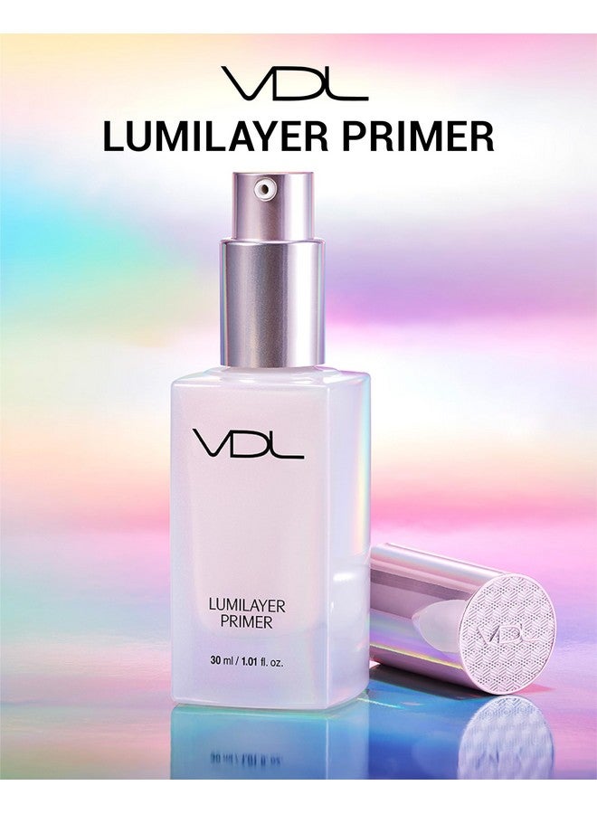 VDL Lumilayer Primer (Glowy Finish 1.01Fl Oz) Illuminating Pearl Makeup Base For Glowing Skin. Korean Makeup. Hydrating Radiance - Image 2