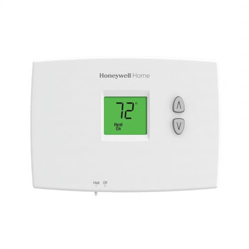 Honeywell TH1100DH1004 Horizontal PRO 1000 Non-Programmable Thermostat Heat Only Dual Powered Backlit - Image 4