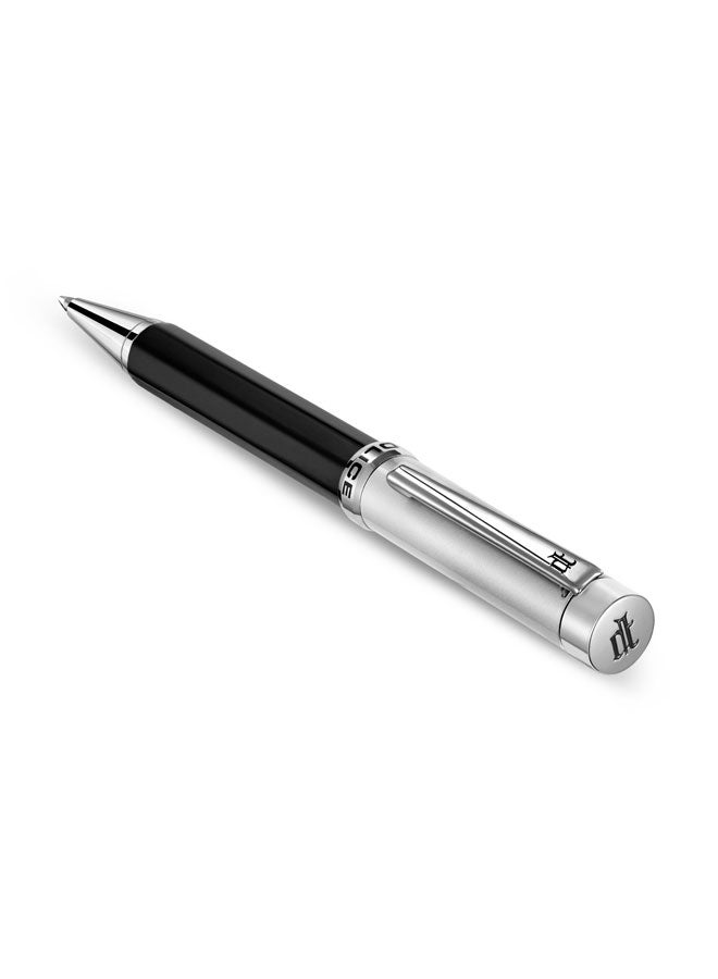 POLICE Daytona Stainless Steel Trims Twist Ballpoint Pen for Men, Blue Ink - Image 2