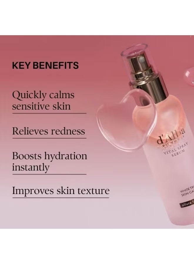 d'Alba Vital Spray Serum, White Truffle Skin Calming and Hydrating Facial Mist 100ml - Image 3