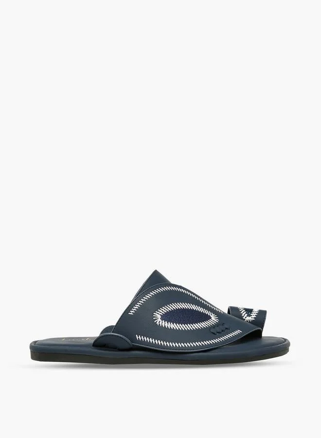 Al Waha Men Embroidered Arabic Sandals