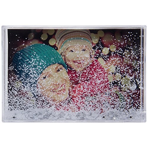 Neil Enterprises, Inc Neil Enterprises Inc. Photo Snow 4" x 6" Picture Frame - Image 1